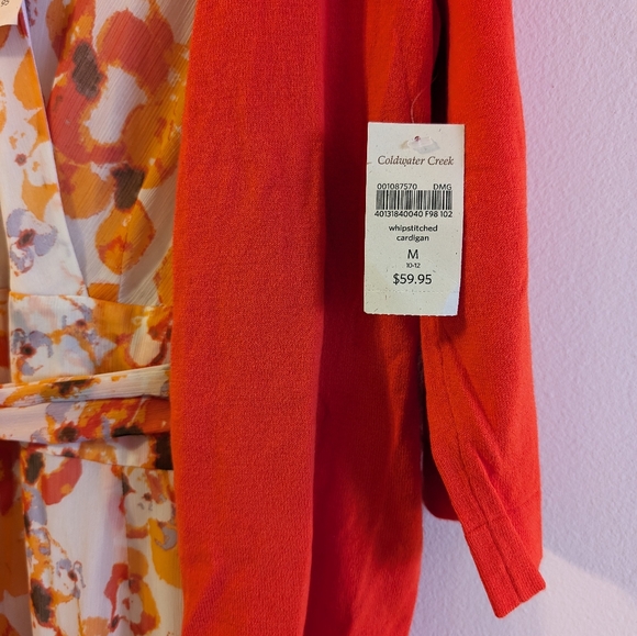 NWT Coldwater Creek Dress And Cardigan Set - Picture 4 of 7